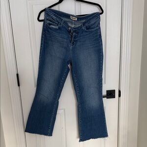 L'AGENCE Indigo Wide Leg Jeans